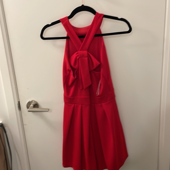 Red mini dress - Picture 2 of 6